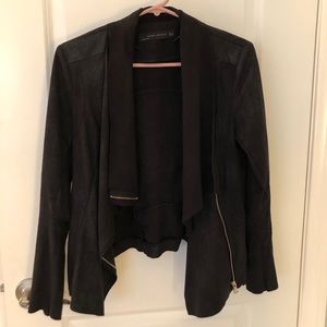 Zara Faux Suede Stylish Jacket
